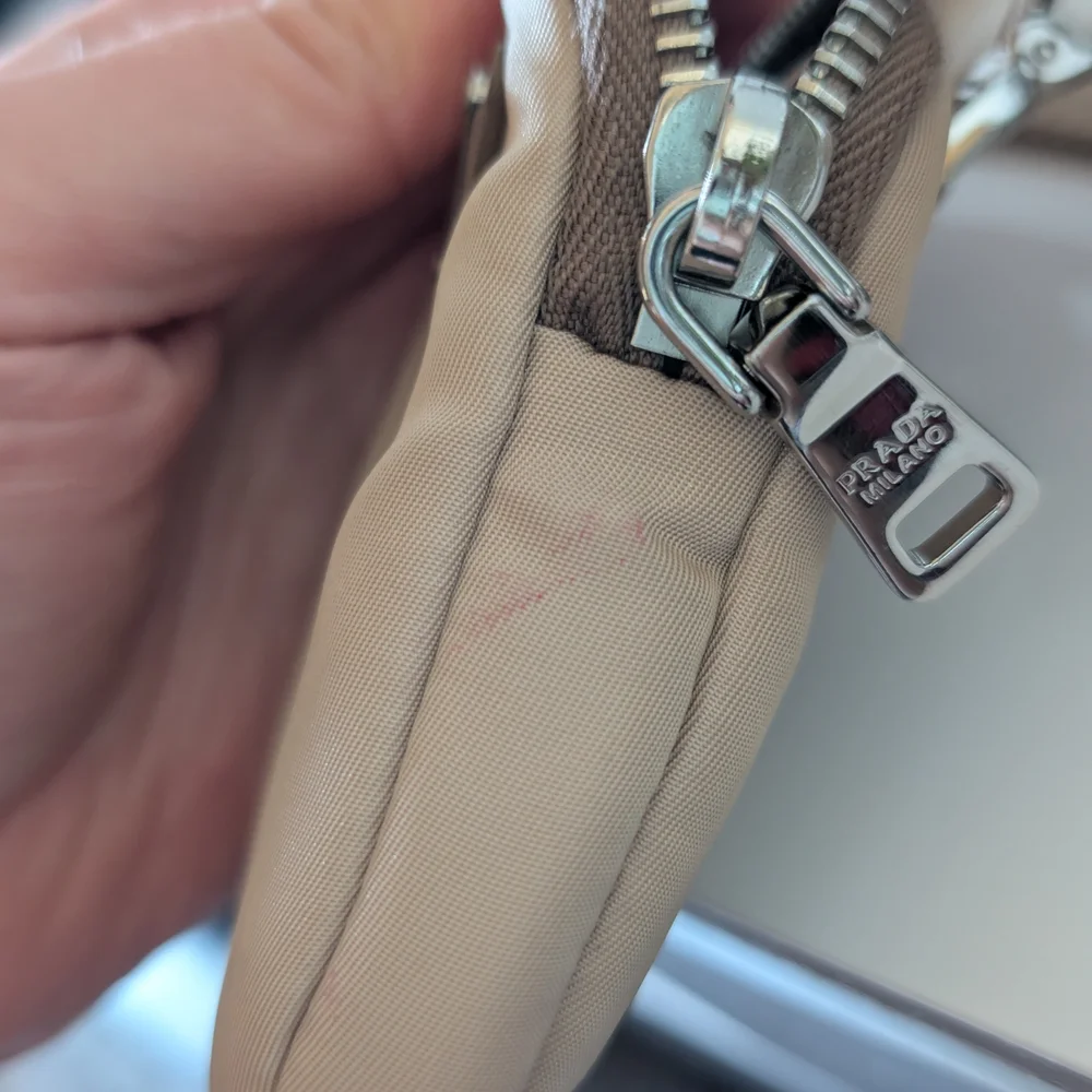 Prada Tan Shoulder Bag with Chain Strap - Picture 13 of 16
